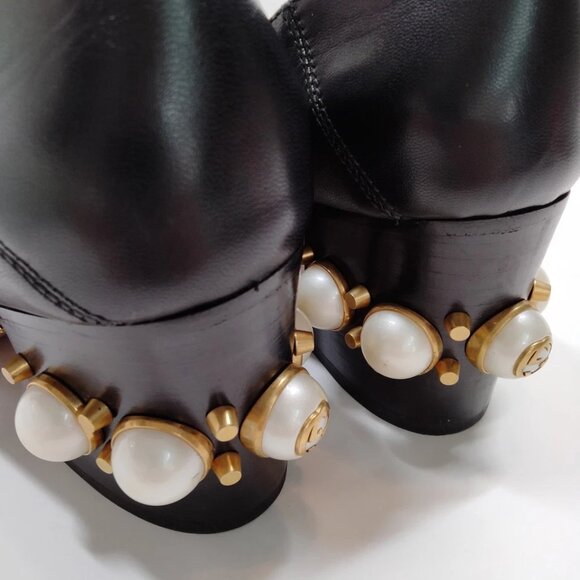 Gucci Pumps Women Black PVC 250-071525 - Picture 5 of 9